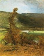 George Inness  - Peintures - North Conway Promontoire du cheval blanc 