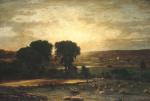 George Inness  - paintings - Peace and Plenty