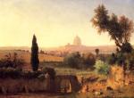 George Inness  - Peintures - St. Pierre de Rome