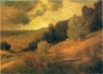 George Inness  - Bilder Gemälde - Stürmischer Tag