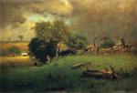 George Inness  - Bilder Gemälde - Der Sturm