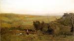 George Inness  - Bilder Gemälde - The Valley