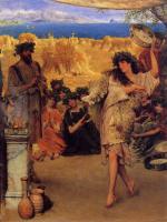 Sir Lawrence Alma Tadema - Bilder Gemälde - Ein Hafenfest