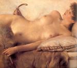 Sir Lawrence Alma Tadema  - Bilder Gemälde - In der Sauna