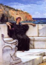 Sir Lawrence Alma Tadema  - Bilder Gemälde - Rast