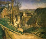 Paul Cezanne - Bilder Gemälde - Das Haus des Gehenkten bei Auvers