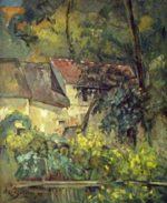 Paul Cezanne - Bilder Gemälde - Das Haus des Pere Lacroix