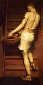 Sir Lawrence Alma Tadema  - Bilder Gemälde - Der Römische Töpfer