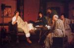 Sir Lawrence Alma Tadema  - Bilder Gemälde - Tibullus bei Delia