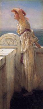 Sir Lawrence Alma Tadema  - Peintures - Espoir