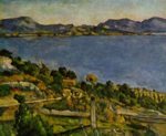 Paul Cezanne - Bilder Gemälde - Das Meer bei lEstaque