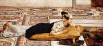 Sir Lawrence Alma Tadema  - Bilder Gemälde - Water Pets