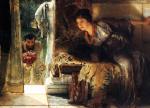 Sir Lawrence Alma Tadema  - Bilder Gemälde - welcome footsteps
