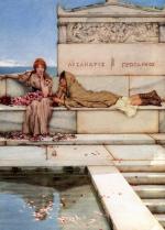 Sir Lawrence Alma Tadema  - Bilder Gemälde - Xanthe und Phaon