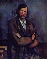 Paul Cezanne  - Peintures - L'horloger