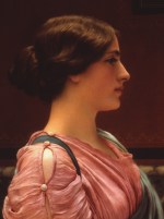 John William Godward - Bilder Gemälde - Eine klassische Schönheit