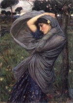 John William Waterhouse - Peintures - Boréas