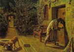 William Holman Hunt - Bilder Gemälde - the importunate neighbour