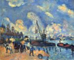 Paul Cezanne  - Peintures - La Seine à Bercy