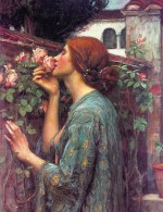 John William Waterhouse - Bilder Gemälde - Meine schöne Rose