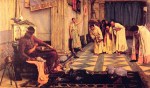 John William Waterhouse  - Bilder Gemälde - Die Lieblinge des Herrschers Honorious