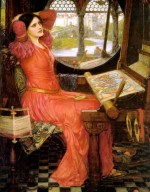 John William Waterhouse  - paintings - I am Half sick of Shadows, said the Lady of Shalott