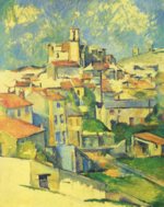 Paul Cezanne  - Peintures - Gardanne