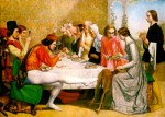 John Everett Millais - Bilder Gemälde - Lorenzo und Isabella