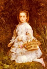 John Everett Millais - Bilder Gemälde - Portrait von Grazia Lees