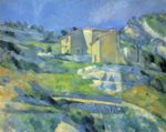Paul Cezanne  - Bilder Gemälde - Häuser in der Provence