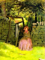 John Everett Millais  - Bilder Gemälde - Wartend