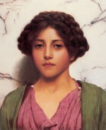 John William Godward - Bilder Gemälde - Klassische Schönheit