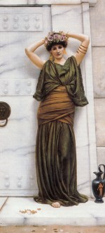 John William Godward  - paintings - Ianthe