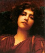 John William Godward  - Bilder Gemälde - Reverie