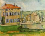 Paul Cezanne  - Bilder Gemälde - Jas de Bouffan
