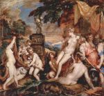 Tizian - Bilder Gemälde - Diana und Kallisto