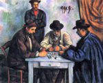Paul Cezanne  - Bilder Gemälde - Kartenspieler
