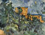 Paul Cezanne  - Bilder Gemälde - Le Chateau Noir