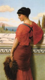 John William Godward  - Peintures - Phyleis