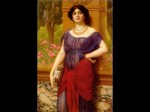 John William Godward  - Peintures - Typanistria