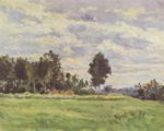 Paul Cezanne  - Bilder Gemälde - Landschaft in der Ile de France