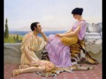 John William Godward  - Bilder Gemälde - Jugend und Zeit