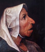 Pieter Bruegel - paintings - Portrait of an Old Woman