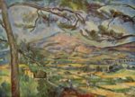 Paul Cezanne  - Peintures - Montagne Sainte-Victoire