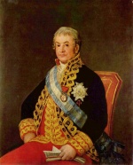 Francisco Jose de Goya  - Bilder Gemälde - Portrait des spanischen Justizministers Jose Antonio Marquez Caballero