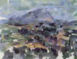 Paul Cezanne  - Peintures - Montagne Sainte-Victoire