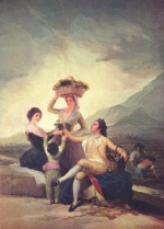Francisco Jose de Goya  - Bilder Gemälde - Weinlese