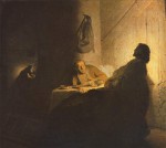 Bild:Christus in Emmaus