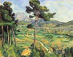 Paul Cezanne  - Bilder Gemälde - Mont Sainte Victoire