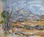 Paul Cezanne  - Peintures - Montagne Sainte-Victoire